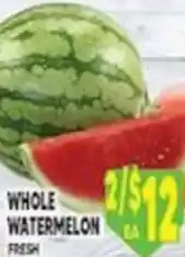 Associated Whole watermelon offer