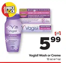 Weis Markets Vagisil Wash or Creme offer
