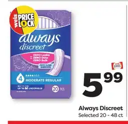 Weis Markets Always Discreet offer