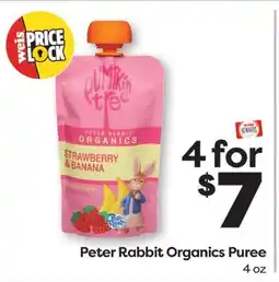 Weis Markets Peter Rabbit Organics Puree offer
