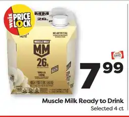 Weis Markets Muscle Milk Ready to Drink offer