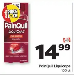 Weis Markets PainQuil Liquicaps offer