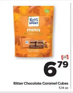 Weis Markets Ritter Chocolate Caramel Cubes offer