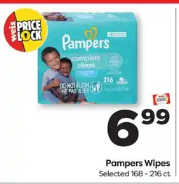 Weis Markets Pampers Wipes offer