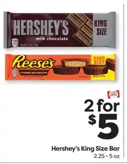 Weis Markets Hershey's King Size Bar offer