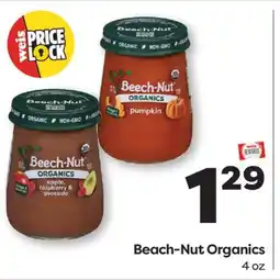 Weis Markets Beech-Nut Organics offer