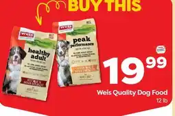 Weis Markets Weis Quality Dog Food offer