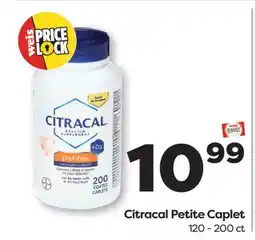 Weis Markets Citracal Petite Caplet offer