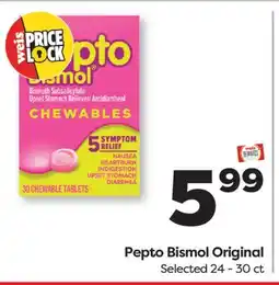 Weis Markets Pepto Bismol Original offer