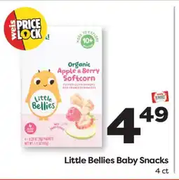 Weis Markets Little Bellies Baby Snacks offer