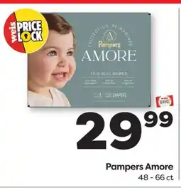 Weis Markets Pampers Amore offer