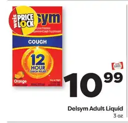 Weis Markets Delsym Adult Liquid offer