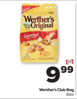 Weis Markets Werther's Club Bag offer