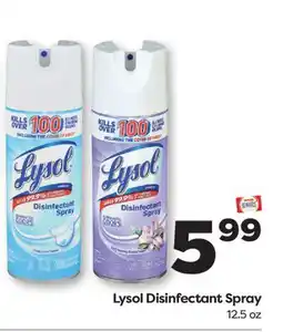 Weis Markets Lysol Disinfectant Spray offer