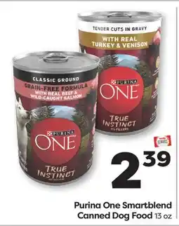 Weis Markets Purina One Smartblend Canned Dog Food offer