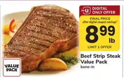 ACME Beef Strip Steak Value Pack offer