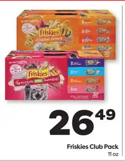 Weis Markets Purina Friskies Club Pack offer