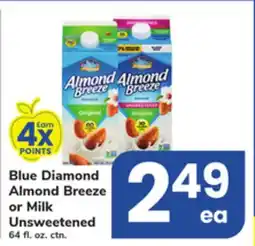 ACME Blue Diamond Almond Breeze or Milk Unsweetened offer