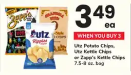 ACME Utz Potato Chips, Utz Kettle Chips or Zapp's Kettle Chips offer