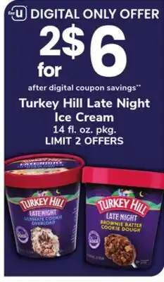 ACME Turkey Hill Late Night Ice Cream offer