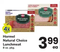 ACME Hormel Natural Choice Lunchmeat offer
