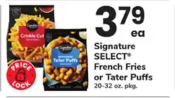 ACME Signature SELECT French Fries or Tater Puffs offer