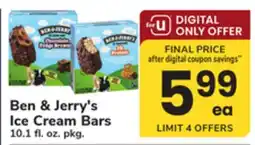 ACME Ben & Jerry's Ice Cream Bars offer