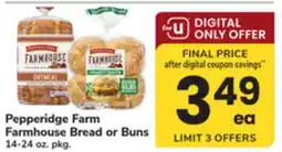 ACME Pepperidge Farm Farmhouse Bread or Buns offer