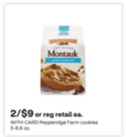 CVS Pepperidge Farm cookies 5-8.6 oz offer