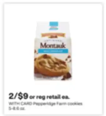 CVS Pepperidge Farm cookies 5-8.6 oz offer