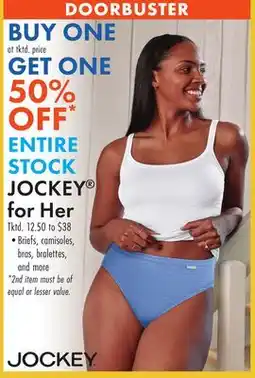 Boscov's JOCKEY for Her offer