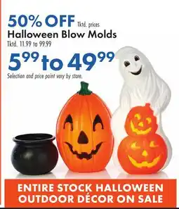 Boscov's Halloween Blow Molds offer