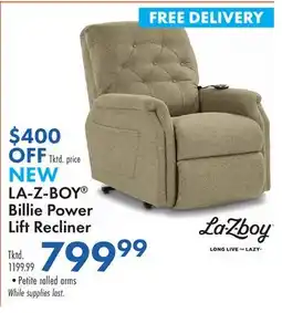Boscov's NEW LA-Z-BOY Billie Power Lift Recliner offer
