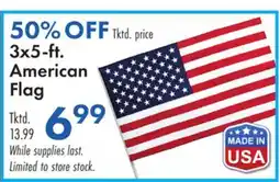 Boscov's 3x5-ft. American Flag offer