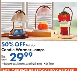 Boscov's Candle Warmer Lamps offer