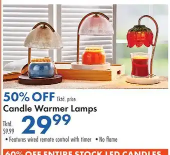 Boscov's Candle Warmer Lamps offer