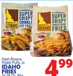Bravo Supermarkets IDAHO FRIES offer