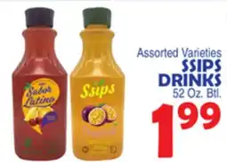 Bravo Supermarkets SSIPS DRINKS offer