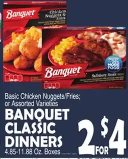 Bravo Supermarkets BANQUET CLASSIC DINNERS offer