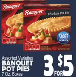 Bravo Supermarkets BANQUET POT PIES offer