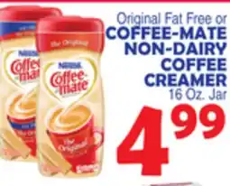 Bravo Supermarkets COFFEE-MATE NON-DAIRY COFFEE CREAMER offer