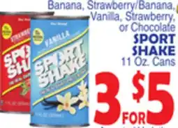 Bravo Supermarkets SPORT SHAKE offer