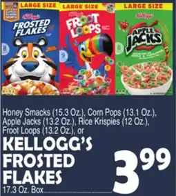 Bravo Supermarkets KELLOGG'S FROSTED FLAKES offer