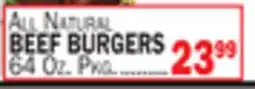 Bravo Supermarkets BEEF BURGERS offer