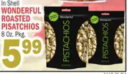 Bravo Supermarkets WONDERFUL ROASTED PISTACHIOS offer