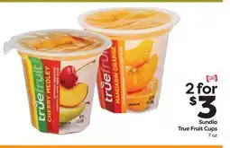 Weis Markets Sundia True Fruit Cups offer