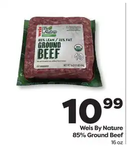 Weis Markets Weis By Nature 85% Ground Beef offer