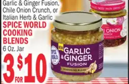 Bravo Supermarkets SPICE WORLD COOKING BLENDS offer