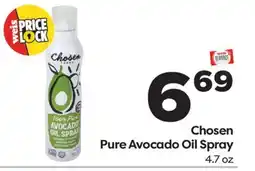 Weis Markets Chosen Pure Avocado Oil Spray offer