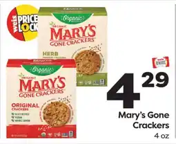 Weis Markets Mary's Gone Crackers offer